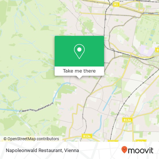 Napoleonwald Restaurant map