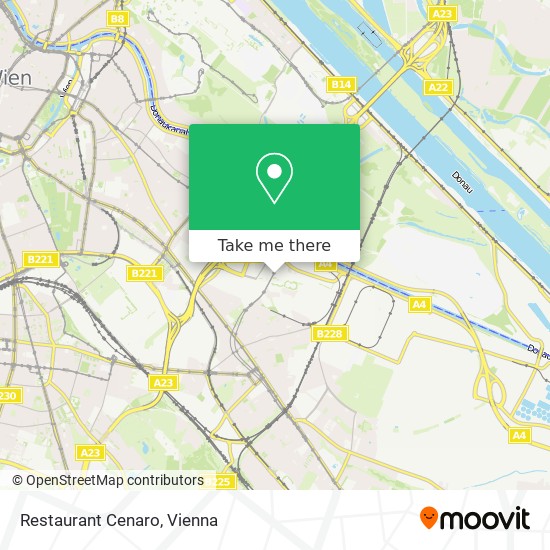 Restaurant Cenaro map