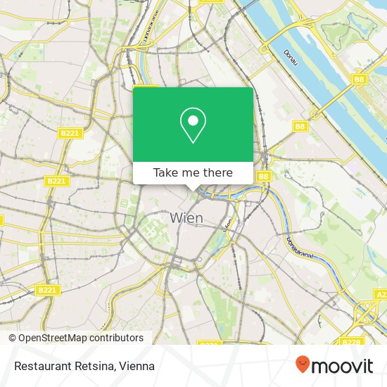 Restaurant Retsina map