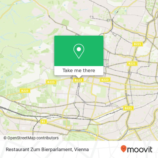 Restaurant Zum Bierparlament map