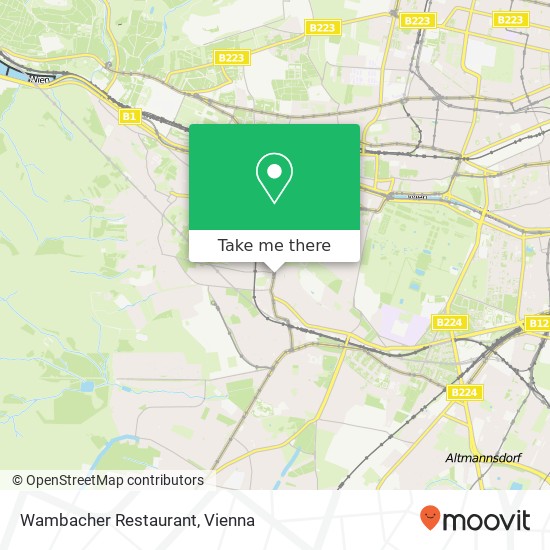 Wambacher Restaurant map