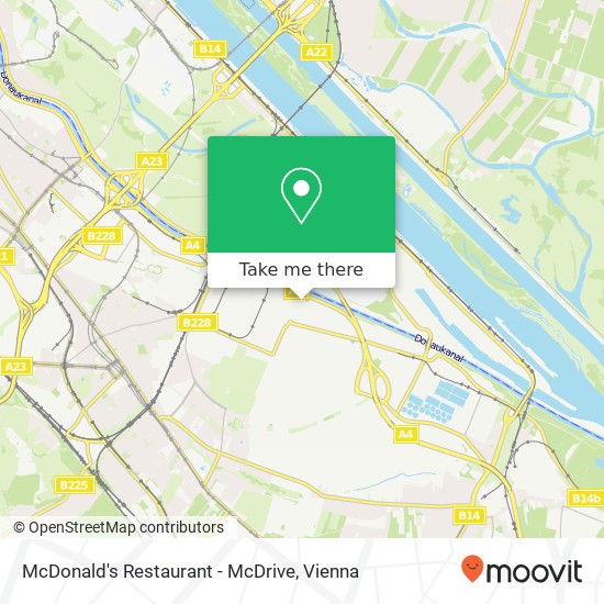 McDonald's Restaurant - McDrive map