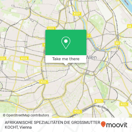 AFRIKANISCHE SPEZIALITÄTEN DIE GROSSMUTTER KOCHT map