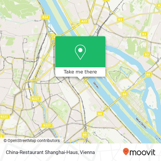 China-Restaurant Shanghai-Haus map