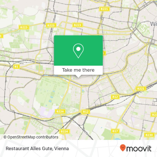 Restaurant Alles Gute map