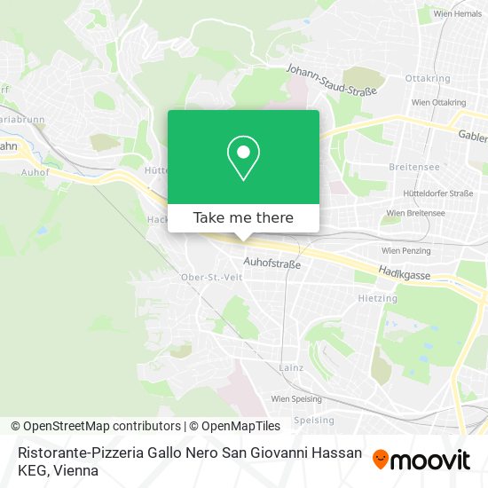 Ristorante-Pizzeria Gallo Nero San Giovanni Hassan KEG map