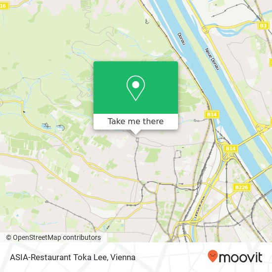 ASIA-Restaurant Toka Lee map