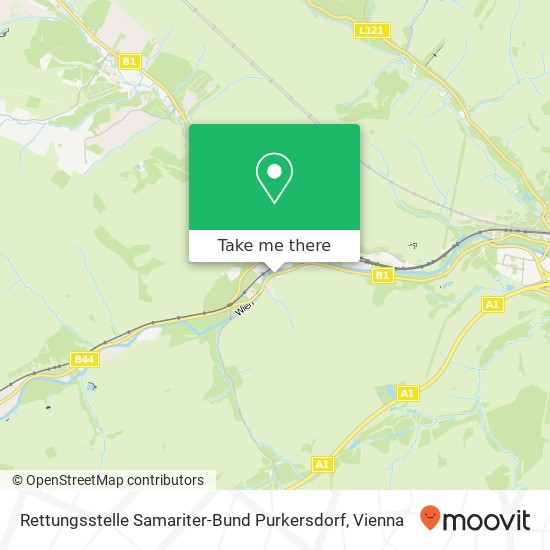 Rettungsstelle Samariter-Bund Purkersdorf map