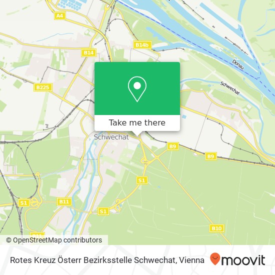 Rotes Kreuz Österr Bezirksstelle Schwechat map