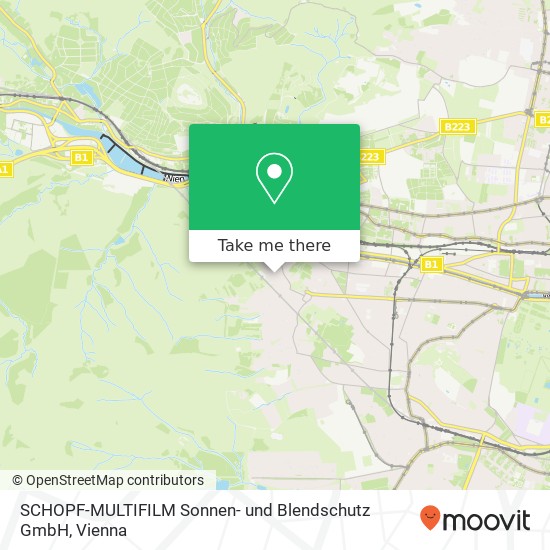 SCHOPF-MULTIFILM Sonnen- und Blendschutz GmbH map