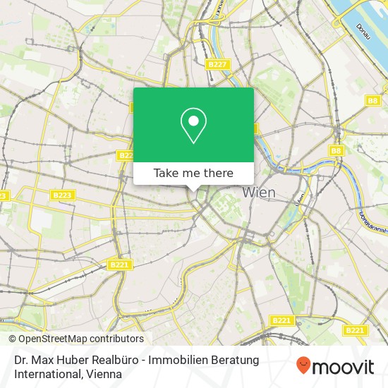 Dr. Max Huber Realbüro - Immobilien Beratung International map