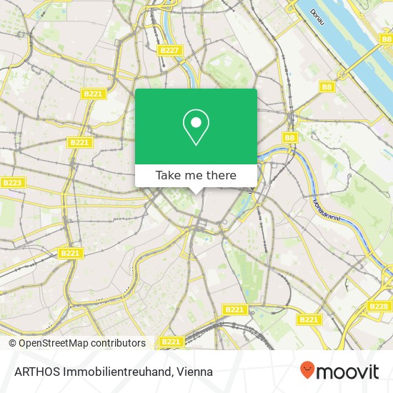 ARTHOS Immobilientreuhand map