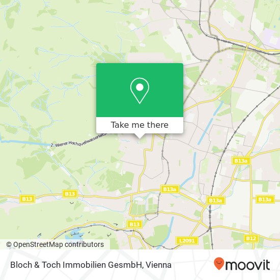 Bloch & Toch Immobilien GesmbH map