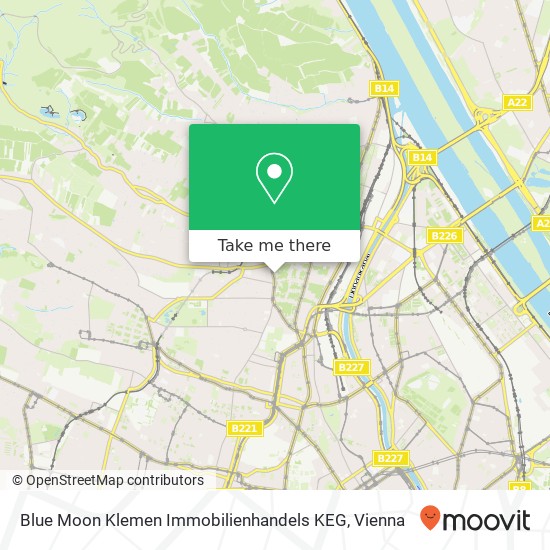 Blue Moon Klemen Immobilienhandels KEG map