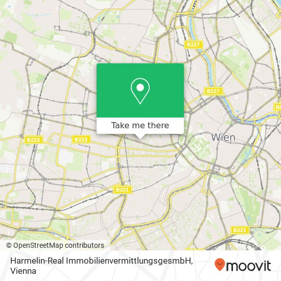 Harmelin-Real ImmobilienvermittlungsgesmbH map