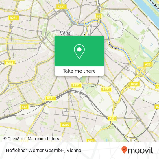 Hoflehner Werner GesmbH map