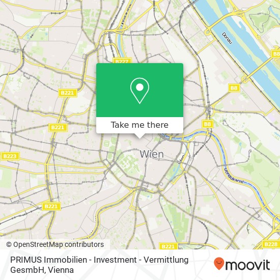 PRIMUS Immobilien - Investment - Vermittlung GesmbH map