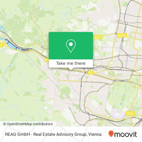 REAG GmbH - Real Estate Advisory Group map