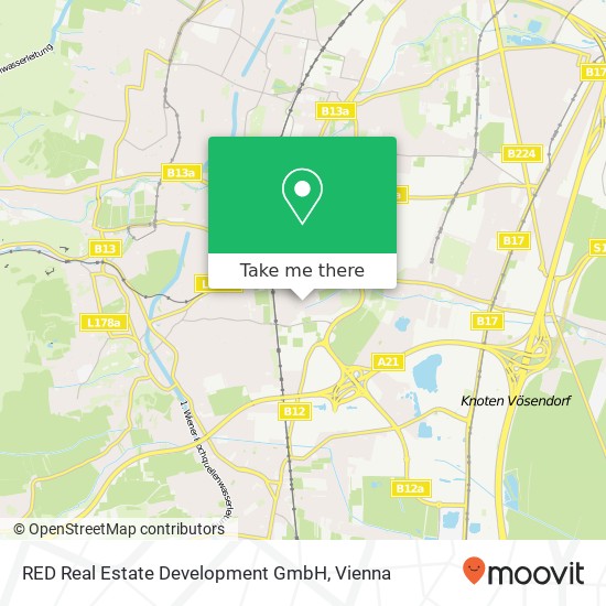 RED Real Estate Development GmbH map