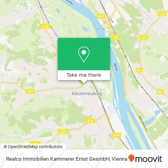 Realco Immobilien Kammerer Ernst GesmbH map