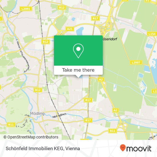 Schönfeld Immobilien KEG map