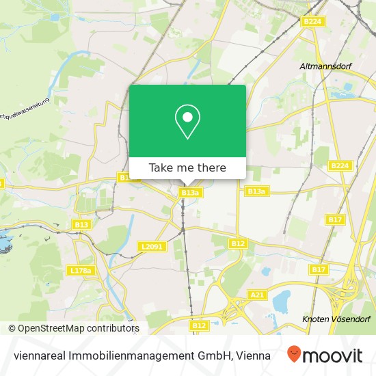 viennareal Immobilienmanagement GmbH map