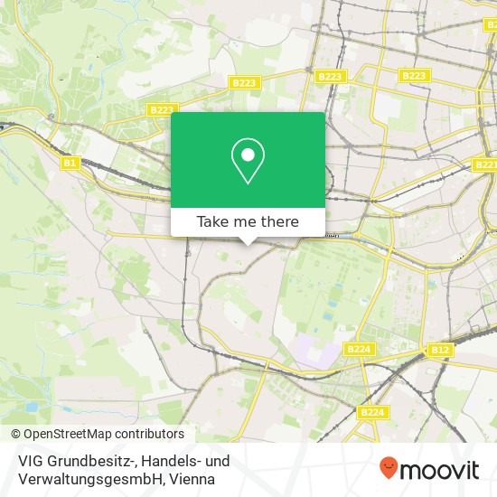 VIG Grundbesitz-, Handels- und VerwaltungsgesmbH map