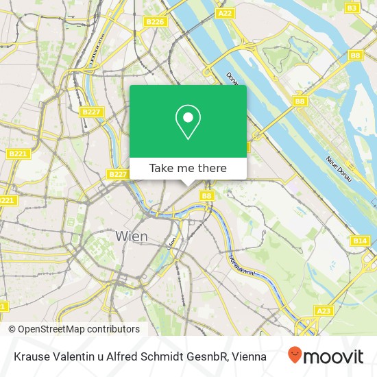 Krause Valentin u Alfred Schmidt GesnbR map