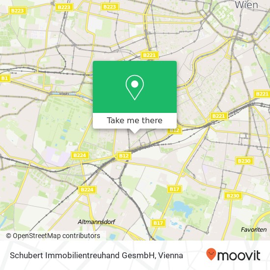 Schubert Immobilientreuhand GesmbH map