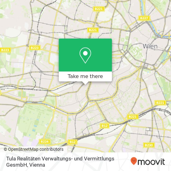 Tula Realitäten Verwaltungs- und Vermittlungs GesmbH map