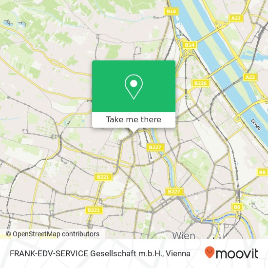 FRANK-EDV-SERVICE Gesellschaft m.b.H. map