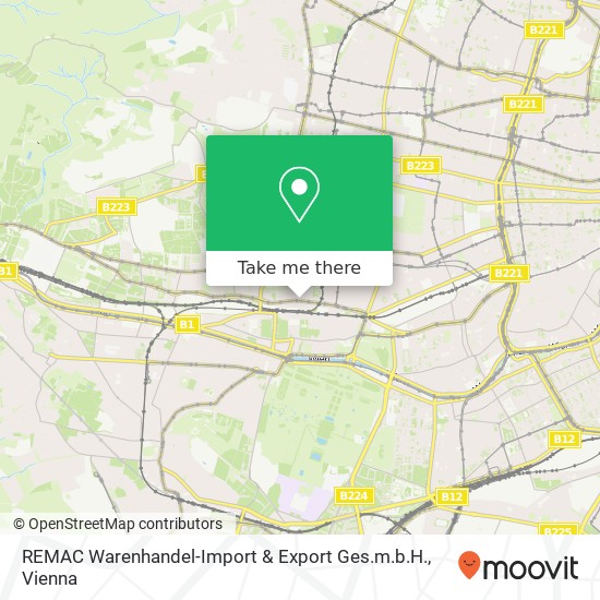 REMAC Warenhandel-Import & Export Ges.m.b.H. map