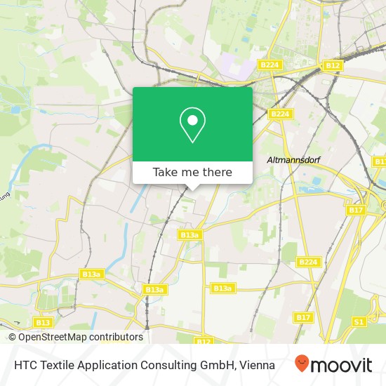 HTC Textile Application Consulting GmbH map