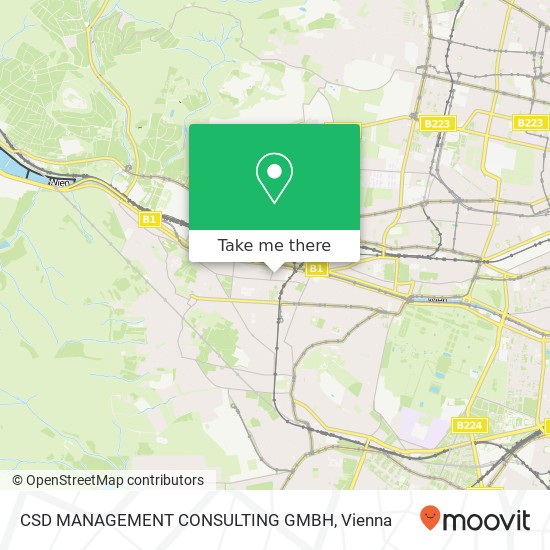 CSD MANAGEMENT CONSULTING GMBH map