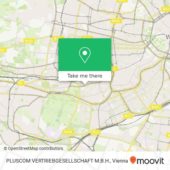 PLUSCOM VERTRIEBGESELLSCHAFT M.B.H. map