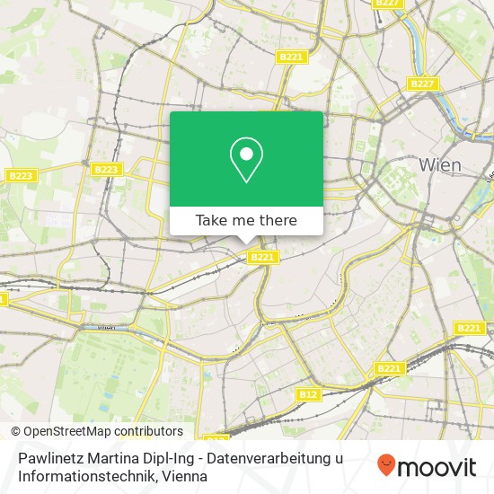 Pawlinetz Martina Dipl-Ing - Datenverarbeitung u Informationstechnik map