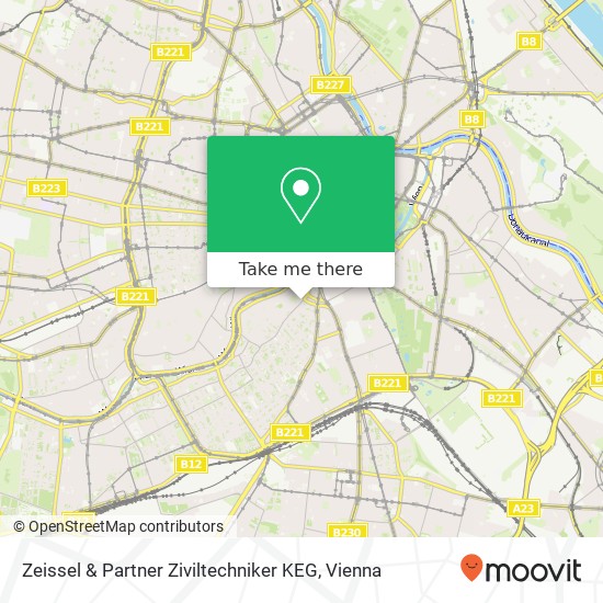 Zeissel & Partner Ziviltechniker KEG map