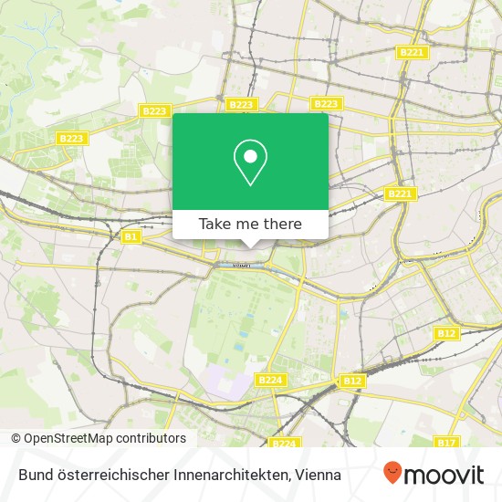 Bund österreichischer Innenarchitekten map