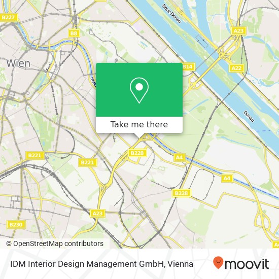 IDM Interior Design Management GmbH map