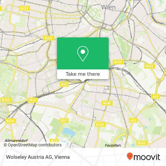 Wolseley Austria AG map