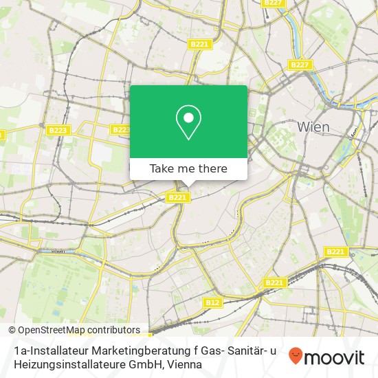 1a-Installateur Marketingberatung f Gas- Sanitär- u Heizungsinstallateure GmbH map