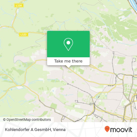 Kohlendorfer A GesmbH map