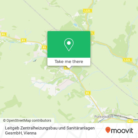 Leitgeb Zentralheizungsbau und Sanitäranlagen GesmbH map