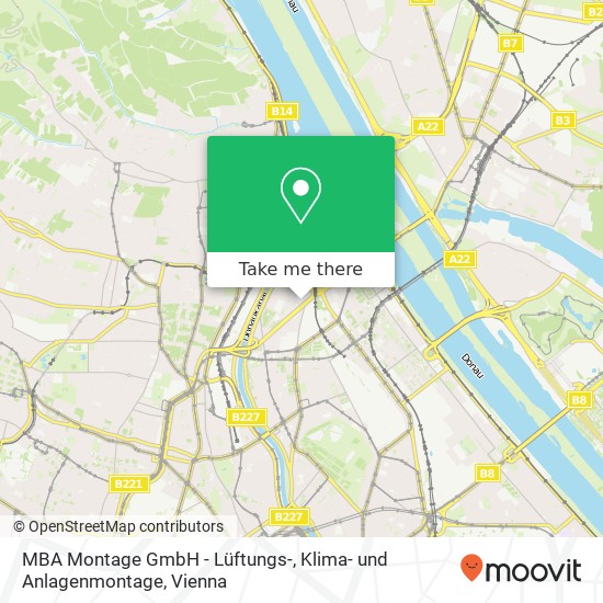 MBA Montage GmbH - Lüftungs-, Klima- und Anlagenmontage map