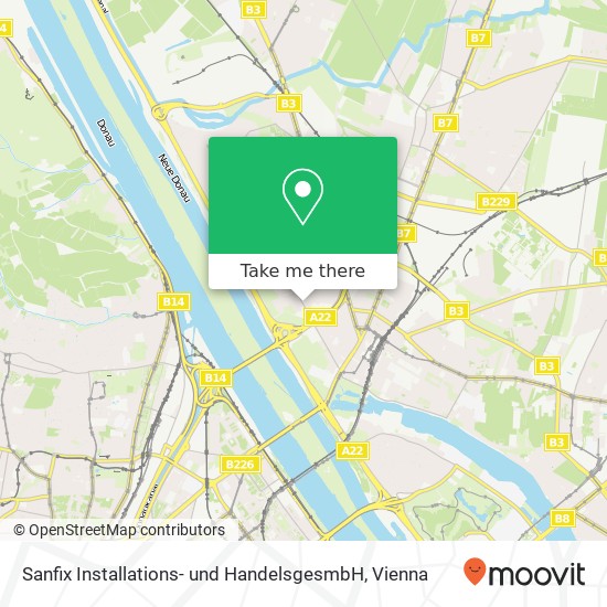 Sanfix Installations- und HandelsgesmbH map