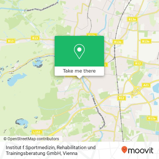 Institut f Sportmedizin, Rehabilitation und Trainingsberatung GmbH map