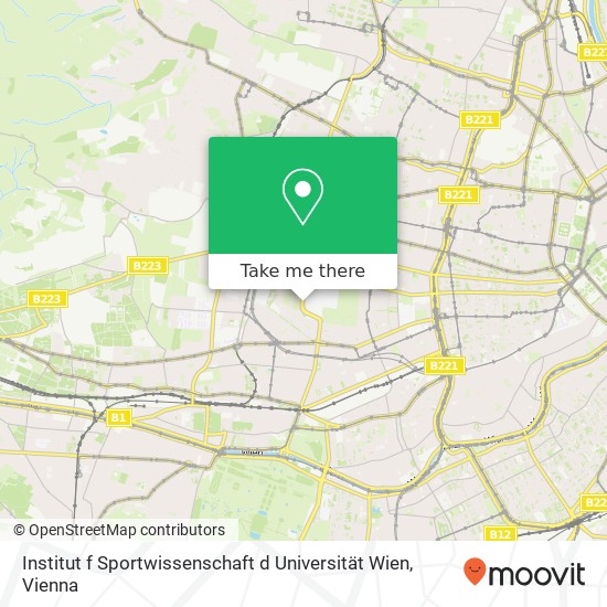 Institut f Sportwissenschaft d Universität Wien map