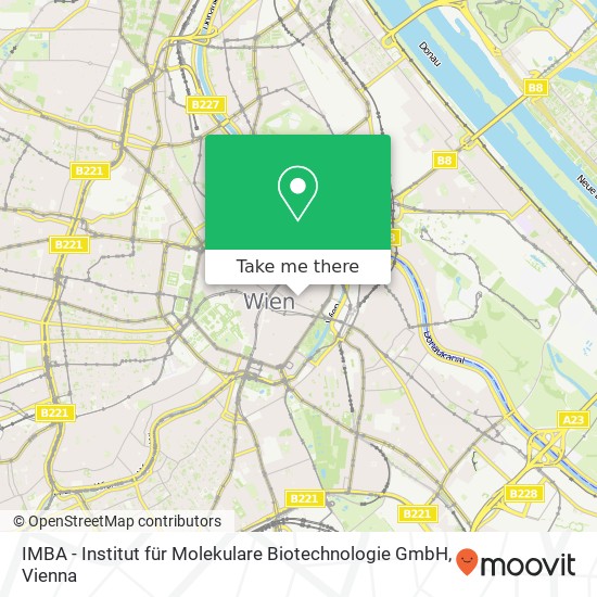 IMBA - Institut für Molekulare Biotechnologie GmbH map