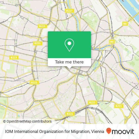 IOM International Organization for Migration map