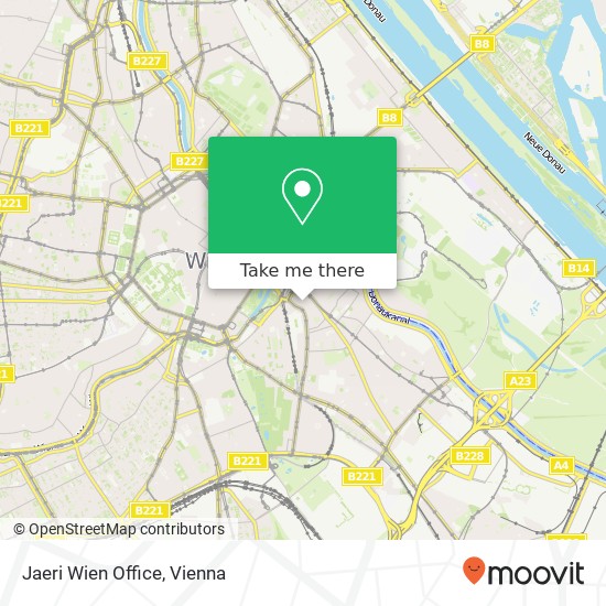 Jaeri Wien Office map